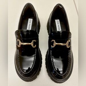 Steve Madden Black Loafers for Women